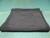 6 Foot Fitted Box Polyester Blend Linen Tablecloth Table Cover, Black