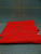 120 Inch Diameter Round Polyester Blend Linen Tablecloth, Red