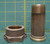 3/4" Male NPT x NPSM Water Meter Coupling Bronze House Piping Fitting 2-Piece