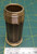 3/4" Male NPT x NPSM Water Meter Coupling Bronze House Piping Fitting 2-Piece