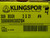 (Qty: 4) Klingspor 309080H03002104 Aluminum Oxide Belt 80 Grit 3" W x 21" L #4
