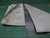 Bluebird School Bus Seat Covers 26" Length Hi-Back Vinyl Grey Pigskin Staple