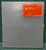 Used Microsoft Clear View 1" Plastic Case Storage Binder Fits Letter Size Paper