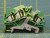 Wago 281-637 3-Conductor Ground Terminal Block DIN-Rail Cage Clamp Green/Yellow