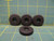 (Qty: 4) Rubber Grommet 97-1003-00019 1-1/4" Hole Diameter 1/8" Thickness 1/2"ID