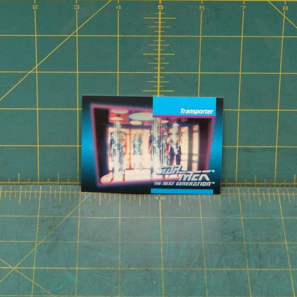 Star Trek The Next Generation 1992 Trading Card #59 Transporter