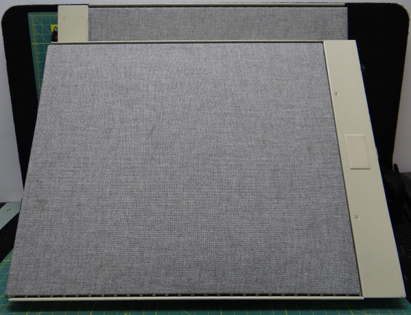 2 Piece Acoustical Panel Set Fabric Covered With Metal Frame
