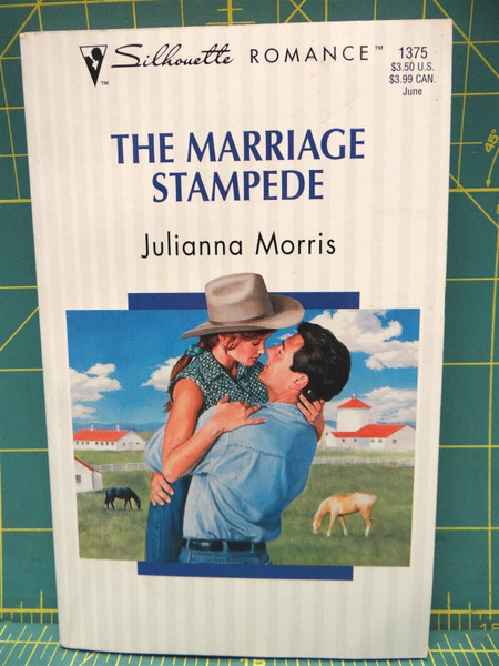 The Marriage Stampede Julianna Morris Wranglers & Lace Silhouette Romance Novel