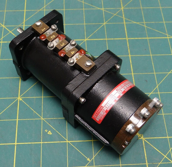 Elinco Motor-Tachometer Generator MGX10-2445-T34, NSN 6105-00-635-8906