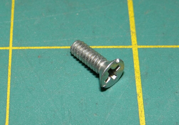 QTY: 16 Steel Phillips Flat Head Screw 1/8"-32 X 7/16"