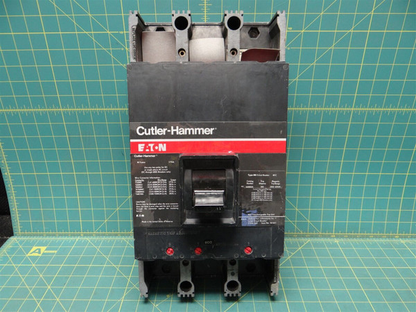 Cutler-Hammer Eaton MS360800A 3 Pole Feed-Thru Circuit Breaker 600V 800A