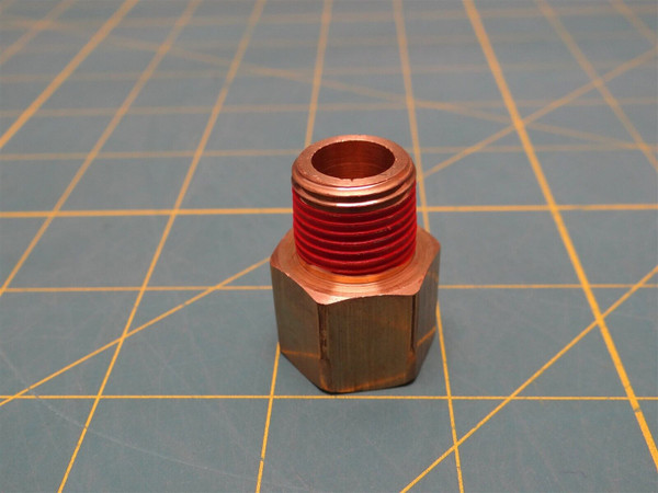 Parker Brass Pipe Adapter 3/8 NPT x 3/8" FNPT 