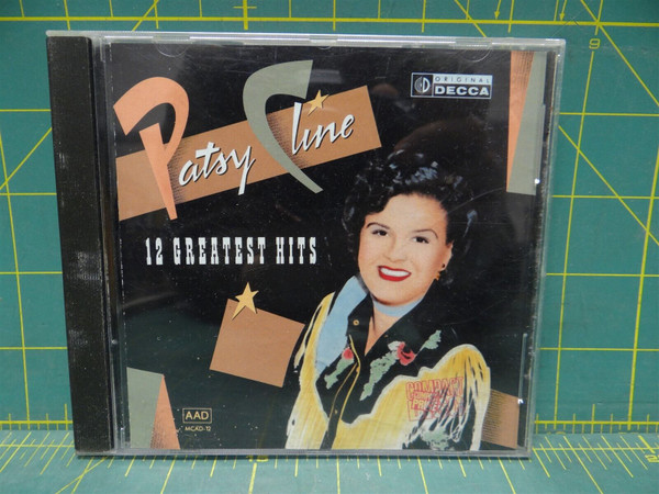 Patsy Cline – 12 Greatest Hits 1988 CD MCA MCAD-12 Folk, World, & Country