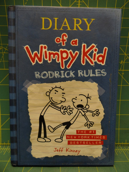 Rodrick Rules Jeff Kinney Diary of a Wimpy Kid Book 2 Hardcover 2008