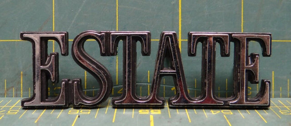 Estate Emblem Nameplate Badge 8798698