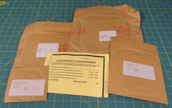 Sikorsky 65072-15001-015 Parts Kit  NSN 1615-01-215-5501   CH-53E