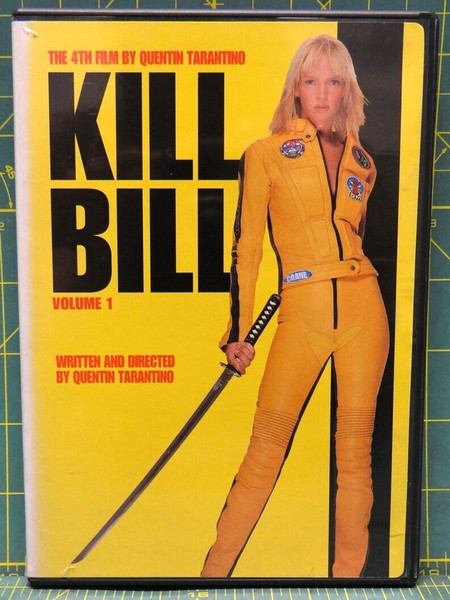 Kill Bill Volume 1 (2004) Action Thriller DVD, Rated R, By Quentin Tarantino