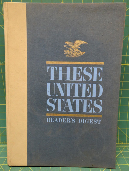 Vintage 1968 Reader's Digest "These United States" Second Printing Hardcover