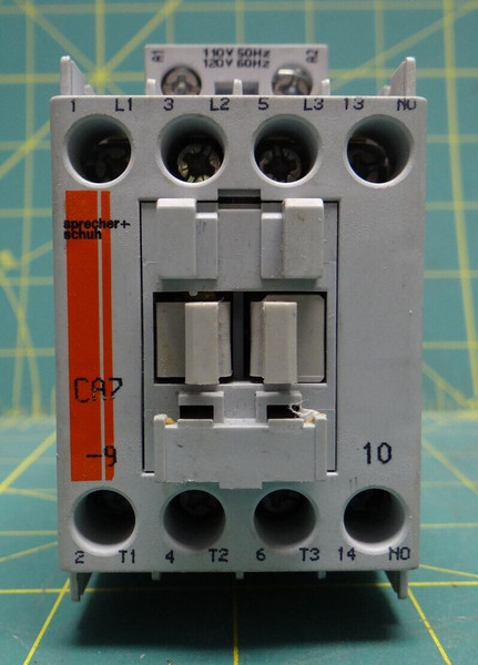 Sprecher Schuh CA7-9-10 Motor Control Electrical Contactor