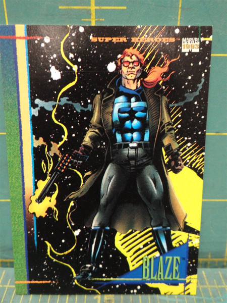 Marvel 1993 Skybox Series 4 Base Set Blaze #103 Trading Card
