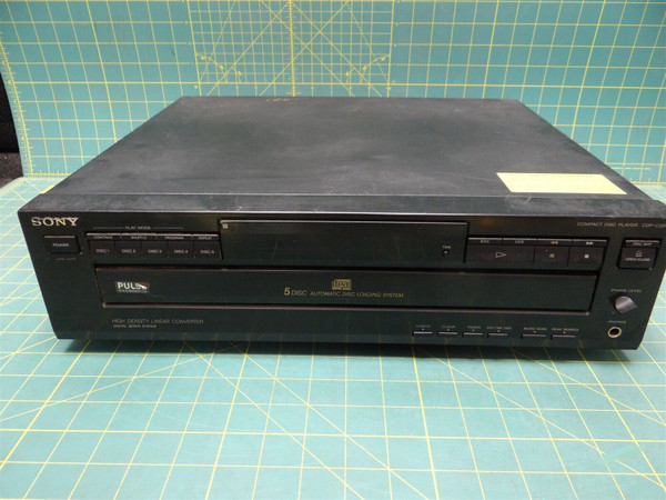 Sony CDP-C325 Multi Compact Disc Player 5 Disc CD Automatic Disk Changer