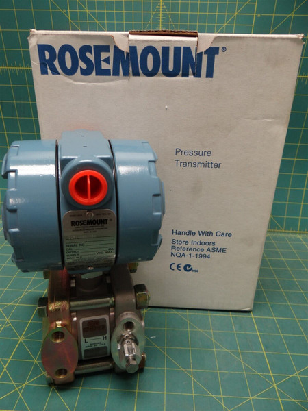 Rosemount 1151AP8G22B2 Pressure Transmitter 0 to 500 PSIA 10-50 MA 85 VDC MAX