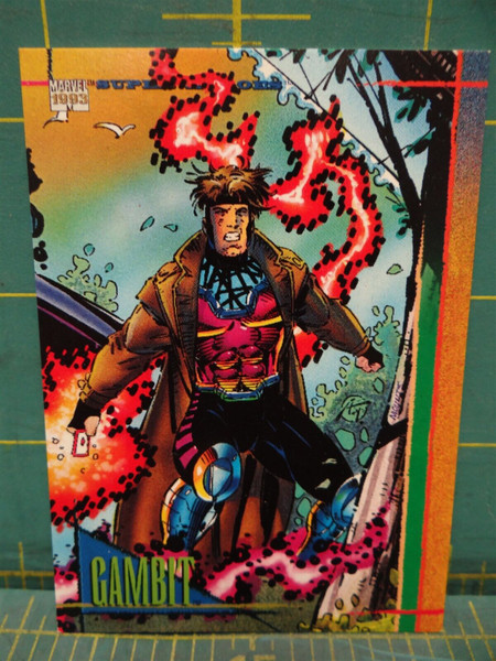 Marvel 1993 Skybox Series 4 Base Set Gambit #114 Trading Card