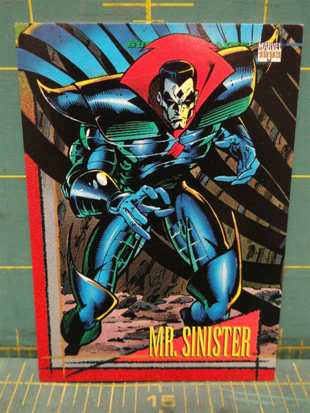 Marvel 1993 Skybox Series 4 Base Set Mr. Sinister #34 Trading Card