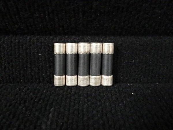 BUSS FUSE CARTRIDGE 1.5" PN F09A250V7AS 250V 7 AMP (LOT OF 55) NSN 5920002804460