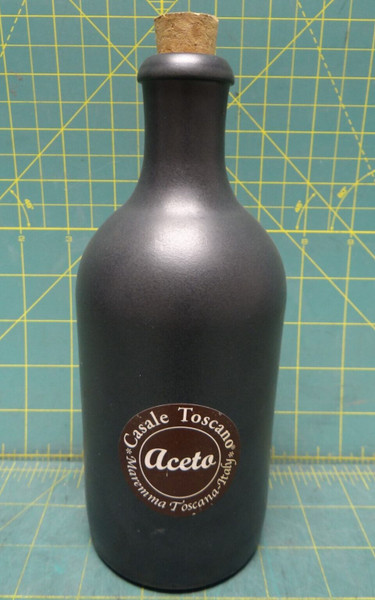 Vintage Vinegar Bottle Casale Aceto Maremma Toscana-Italy Made in Germany