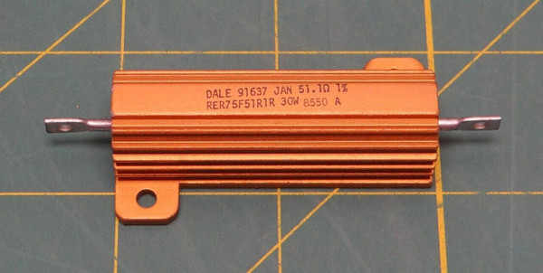 Vishay Dale RER75F1R1R Resistor 51.1 OHMS  1%  Aluminum Heat Sink