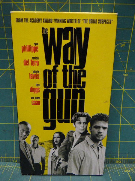 The Way of the Gun 2000 VHS Tape Rated R Ryan Phillippe 1hr 59 mins Lions Gate