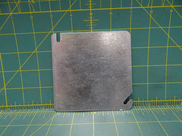 Cooper Crouse-Hinds 4-11/16" Square Cover TP568 Outlet Box Cover