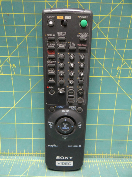 Sony RMT-V202A VCR Plus+ Video Remote Control