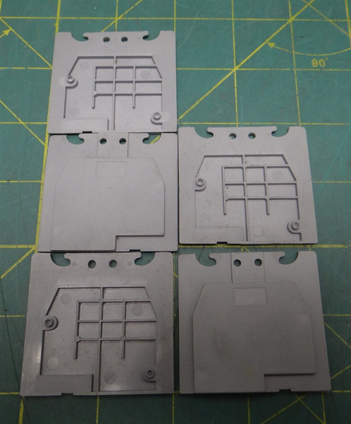 (5 Pack) ABB Entrelec TE Connectivity Grey Sep End Section 1SNA118707R0300 