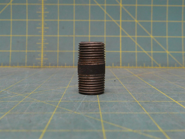 3/4" x 1 1/2" Pipe Fitting Nipple MNPT Steel Tapered Threaded Schedule 10 Welded