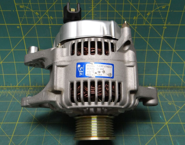 WPS Alternator 1-2087-01ND-2 136 Amp/12 Volt, CW, 7-Groove Pulley