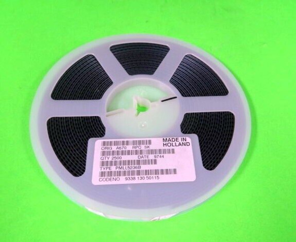 2500pc. Phillips PMLL5236B Low-Power Voltage Regulator Diodes, 7.5V, 20mA, 150pF