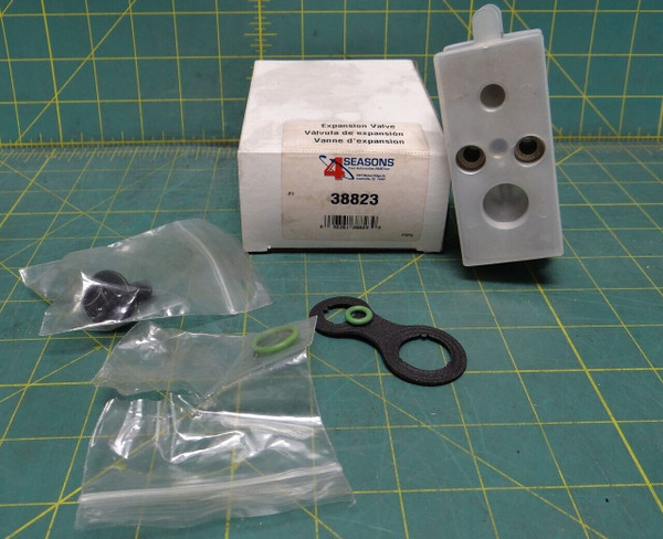 Four Seasons Exansion Block Valve 38823, Aluminum