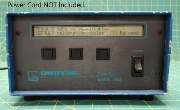  E and H Ondyne HygroTwin Model 1800, NSN 6625-00-202-3561