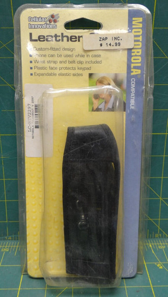 Cellular Innovations Genuine Leather Case to Motorola Talkabout T2297 Cell Phone