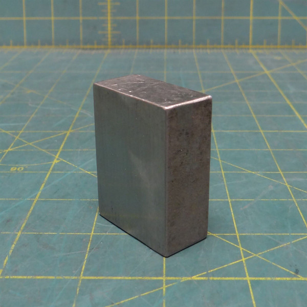 2"x 1.5"x 0.78" 10-3/4 oz Solid 316 Stainless Steel Machining Stock Drop Block