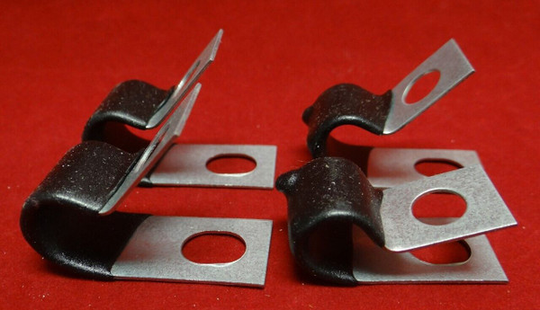 Tridon Steel Vinyl Coated Clip, 3/8” (Lot of 4) 802-012
