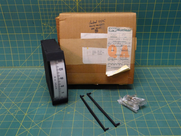 Westinghouse Ammeter VX-252 Panel Volt Meter DC Volt Range 0-150