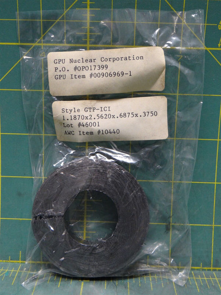 Chesterton 5300 GTPI Graphite Packing Ring 10440 1.187 x 2.562 x .6875 x .375 in