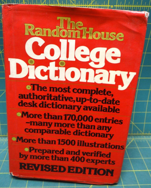 The Random House College Dictionary: Revised Edition 1979 Hardcover
