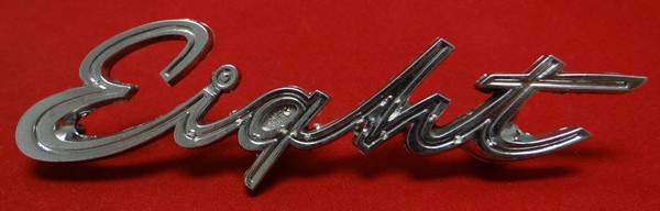 Eight Emblem 4885737, 4-5/8" Long