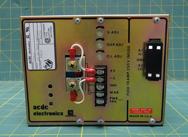 ACDC Electronics RS Series Power Supply RS5N60 115 VAC Input 6130-01-105-0105