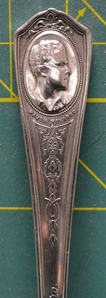 Vintage Oneida Community Silver Plate Actor "Ramon Novarro" Commemorative Spoon