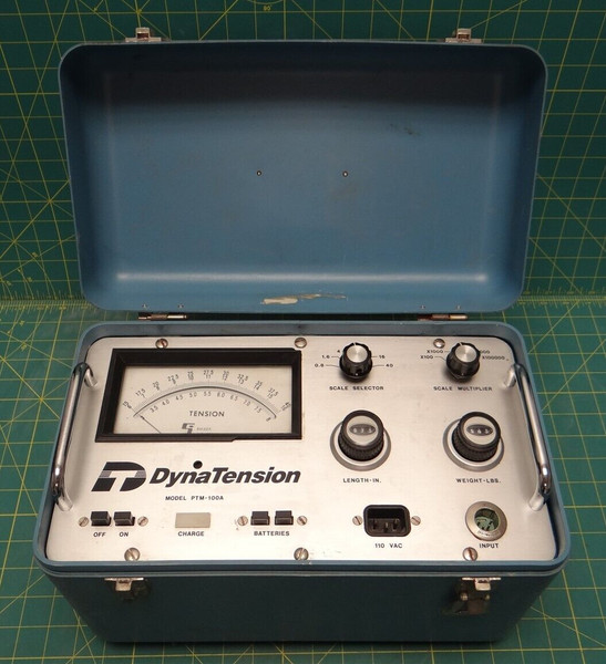 DynaTension Dial Indicating Tensiometer Model PTM-100A, NSN: 6635-01-145-8770